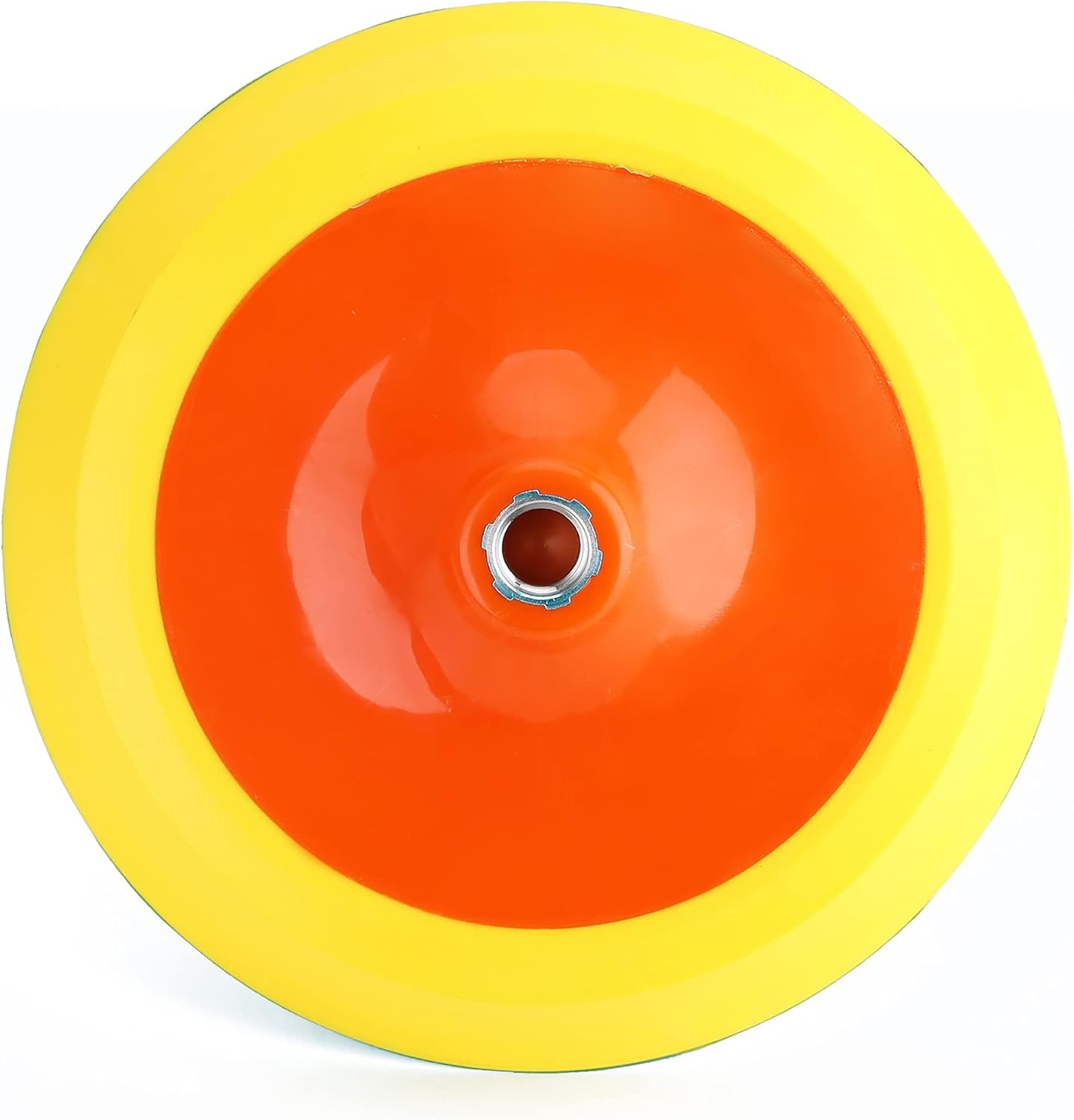 8 Inch Hook and Loop Polishing Pads 5/8”-11 Thread Backing Plate for Rotary Poli