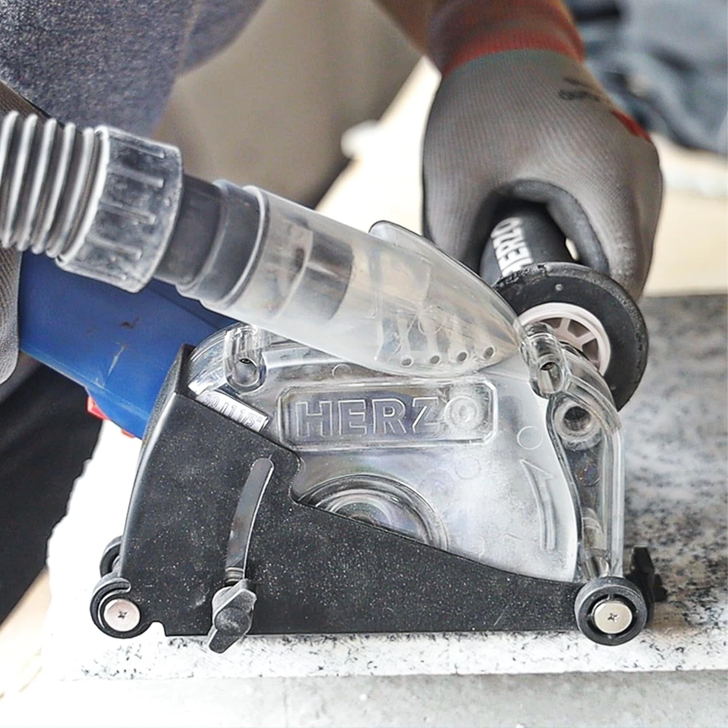 Cutting Dust Shroud for 4-1/2″ & 5″ Angle Grinders – Health & Safety