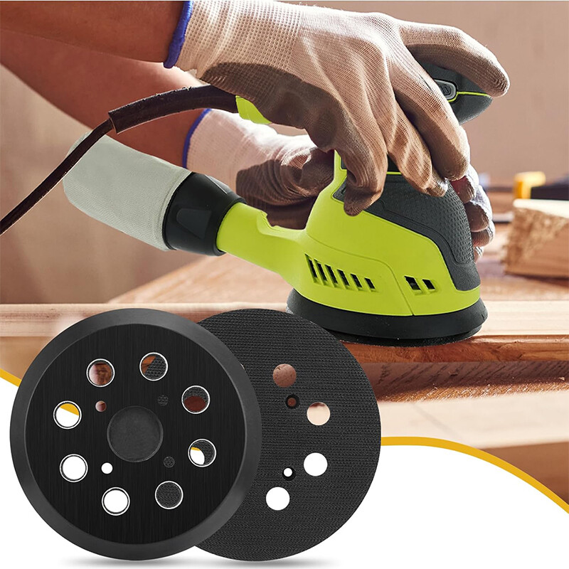 2Pcs 5″ 8 Hole Orbit Sander Pad For Ridgid R2600 R2601 R2501 R8606 OE# 300527002