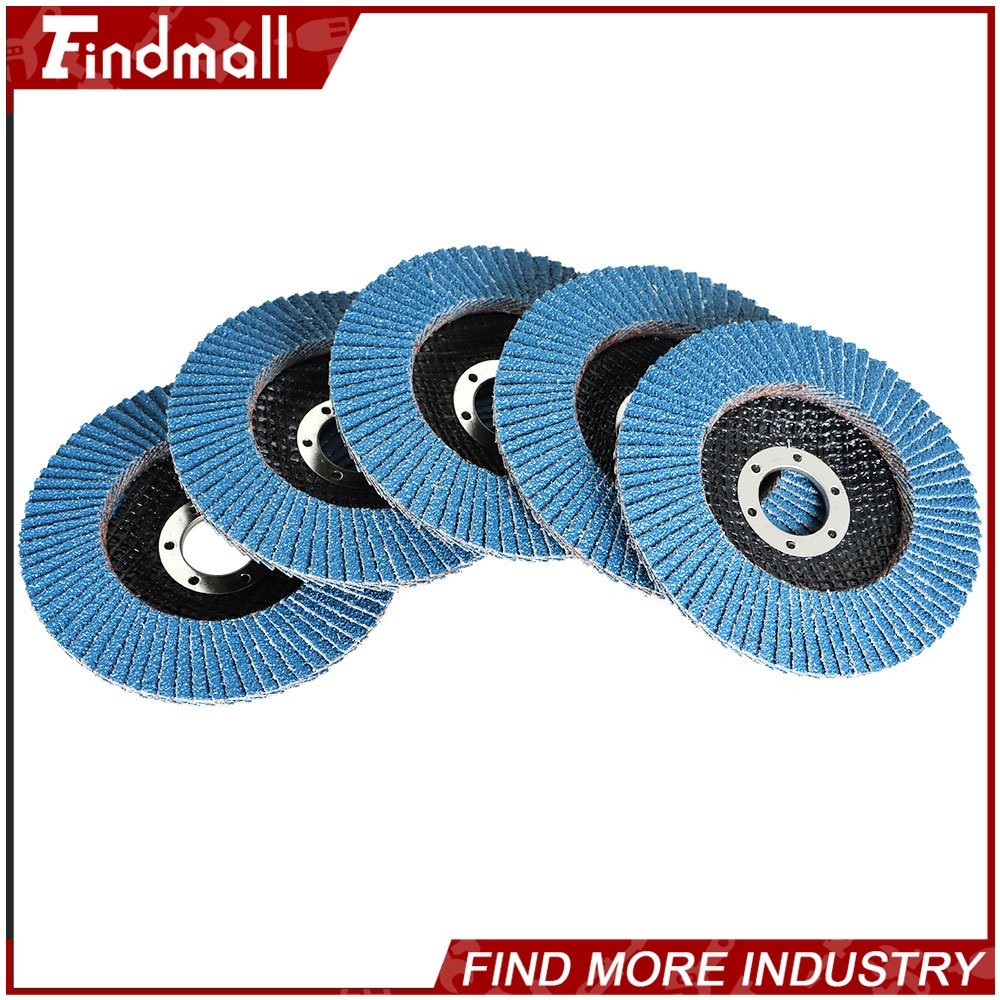 Findmall 4-1/2” x 7/8” Flap Discs T29 Premium Zirconia Sanding Grinding Discs