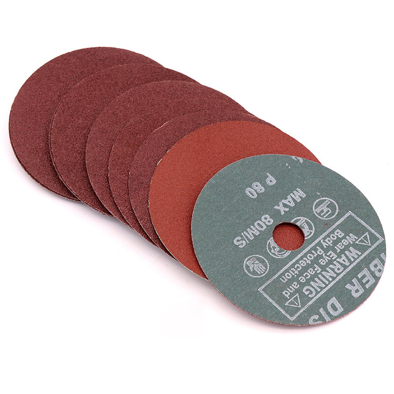 100mm/125mm Sanding Discs Sandpaper Metal Grinding Blades Polishing 36-120 Grit