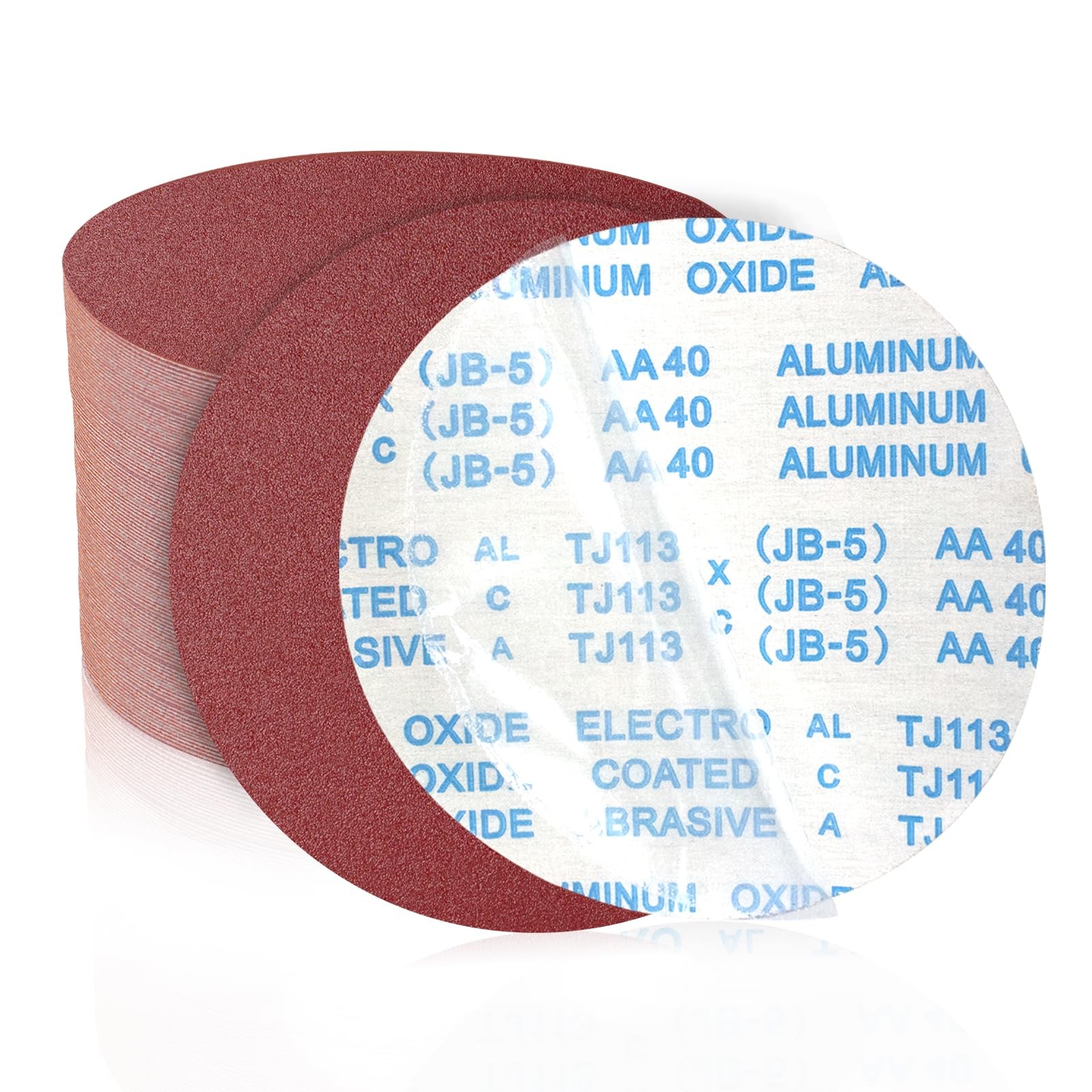 12 inches PSA Self Adhesive Stickyback Sanding Discs – 3 Each of 40 80 120 18…