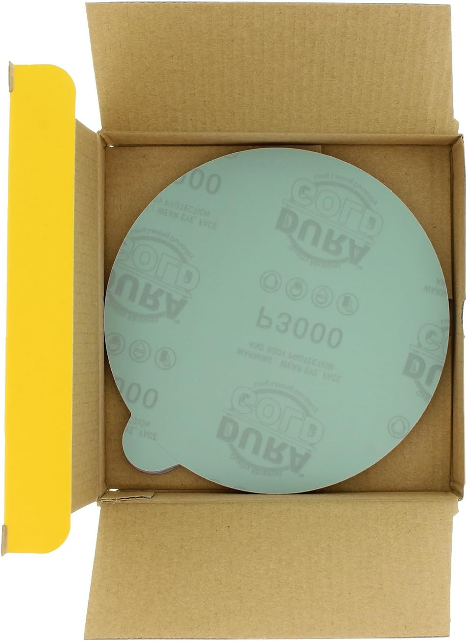 Premium 6″ Green Film PSA Sanding Discs – 3000 Grit (Box of 25) – Self Adhesive