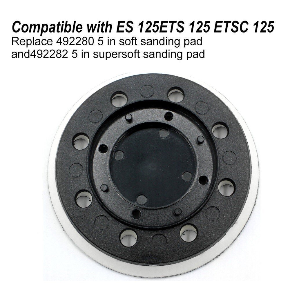 5 Inch 125mm 492280 Sanding Pad For Festool ES125 ETS 125 ETSC 125 EQ Sanders