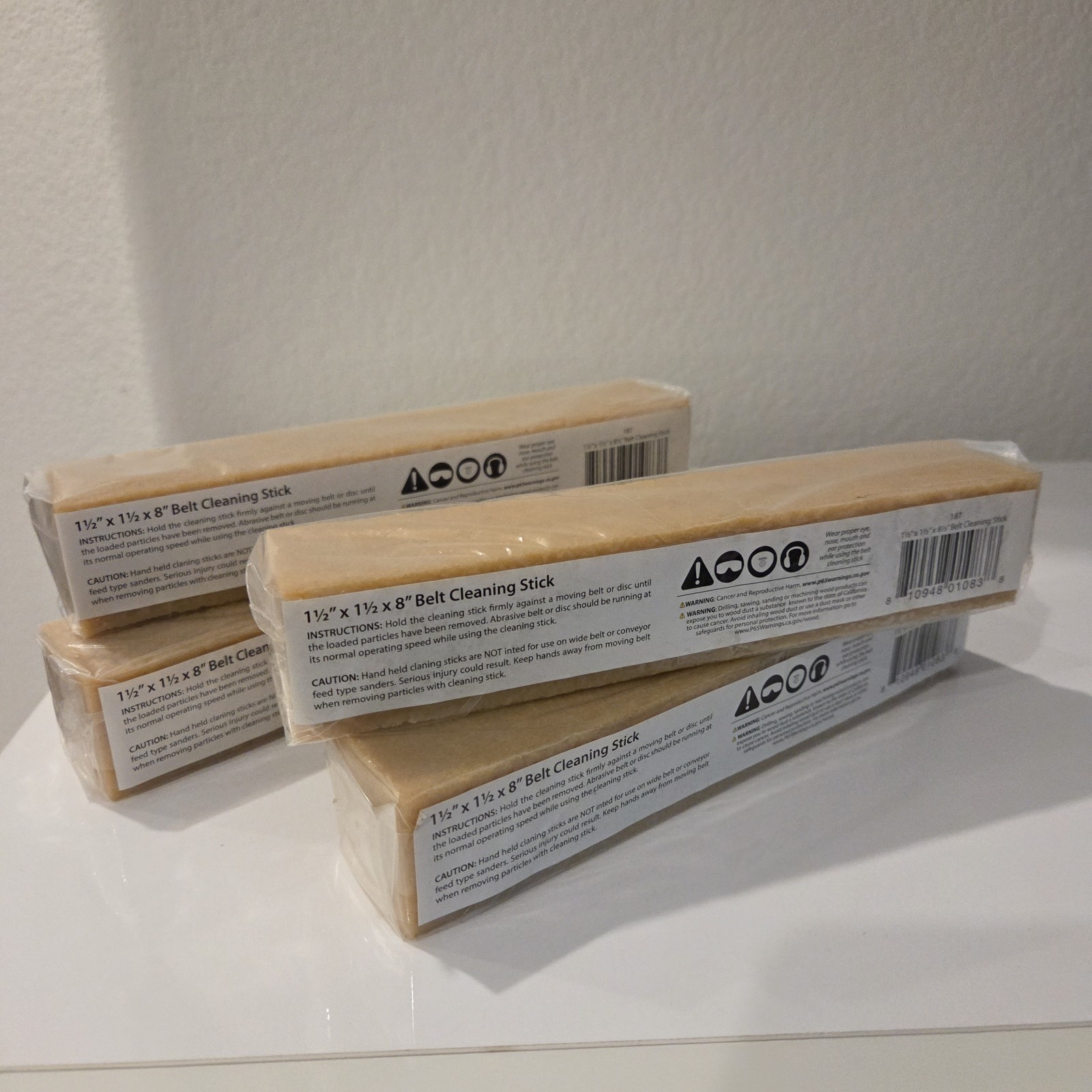 4 PeachTree Abrasive Cleaning Stick Sandpaper Cleaner Remove Dust and Debris
