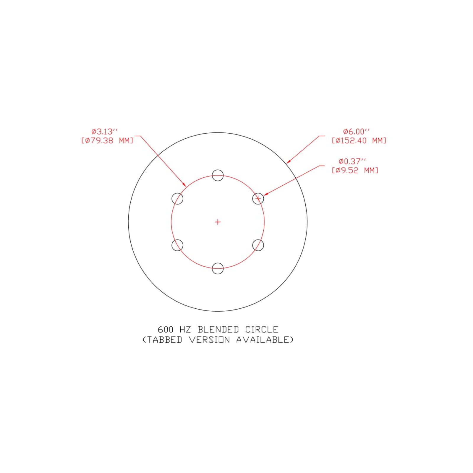 3M Stikit Paper Disc Roll 236U, 6 in x NH 6 Hole, P80 C-weight, D/F,Die 600HZ