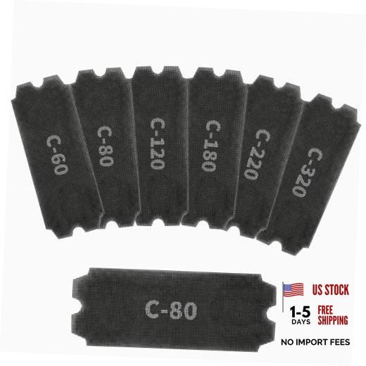 18PCS Drywall Sanding Screen Mesh Sandpaper 60 80 120 180 220 320Grit-18pcs