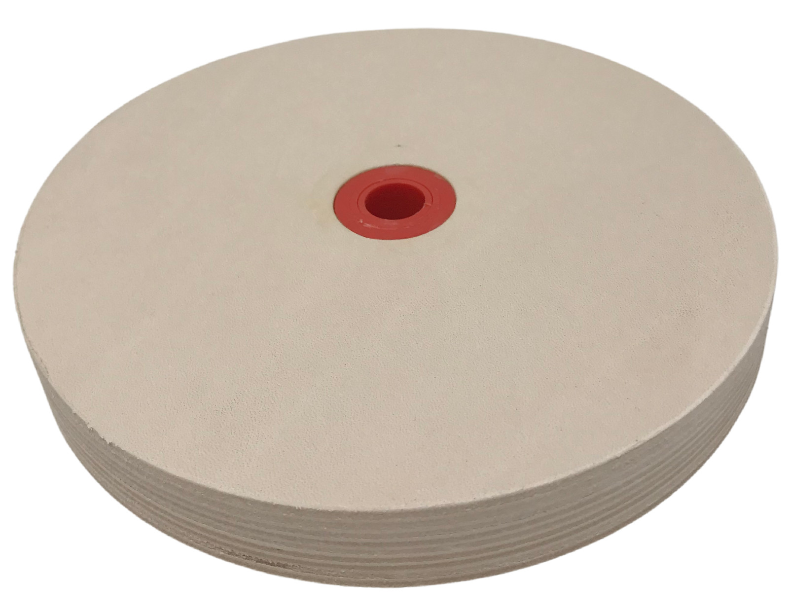 6″ (3/4″ Width) Leather Honing Wheel Includes Compound fits Multiple Arbors USA