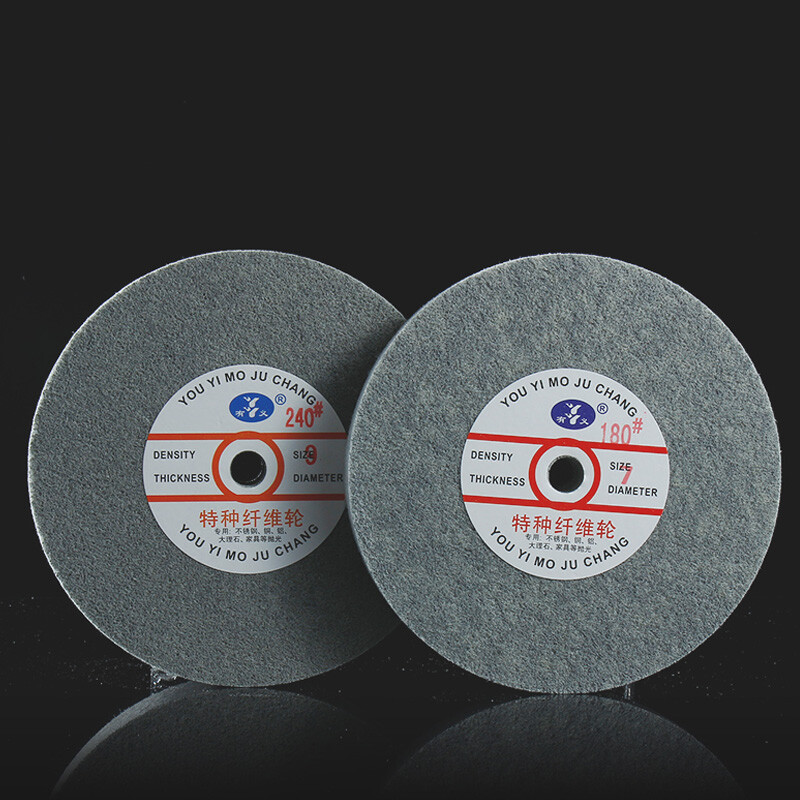 25mm Thick 9P Metal Polishing Wheel Nylon Fiber Buffing Abrasive Disc Tool