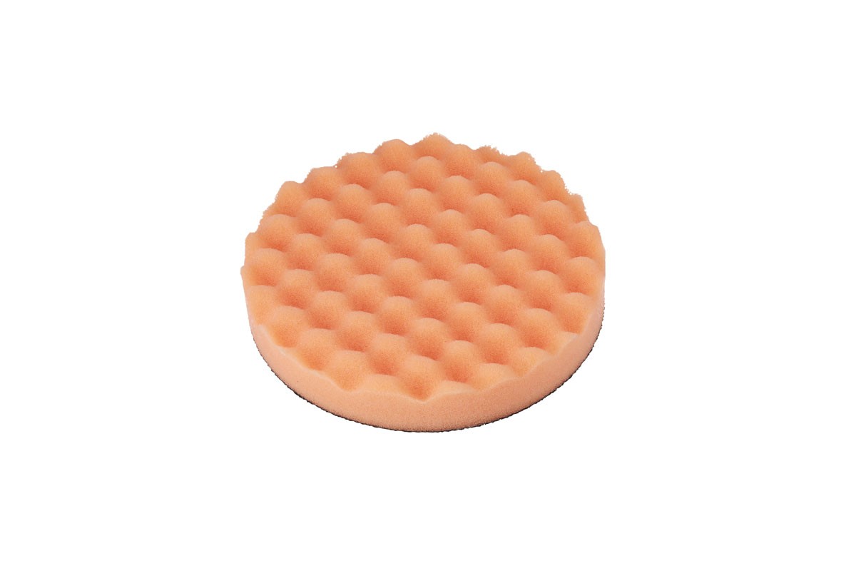 Connect Polishing Corrugated Hook & Loop Orange Pad 1pc 150mm x 30mm 32274