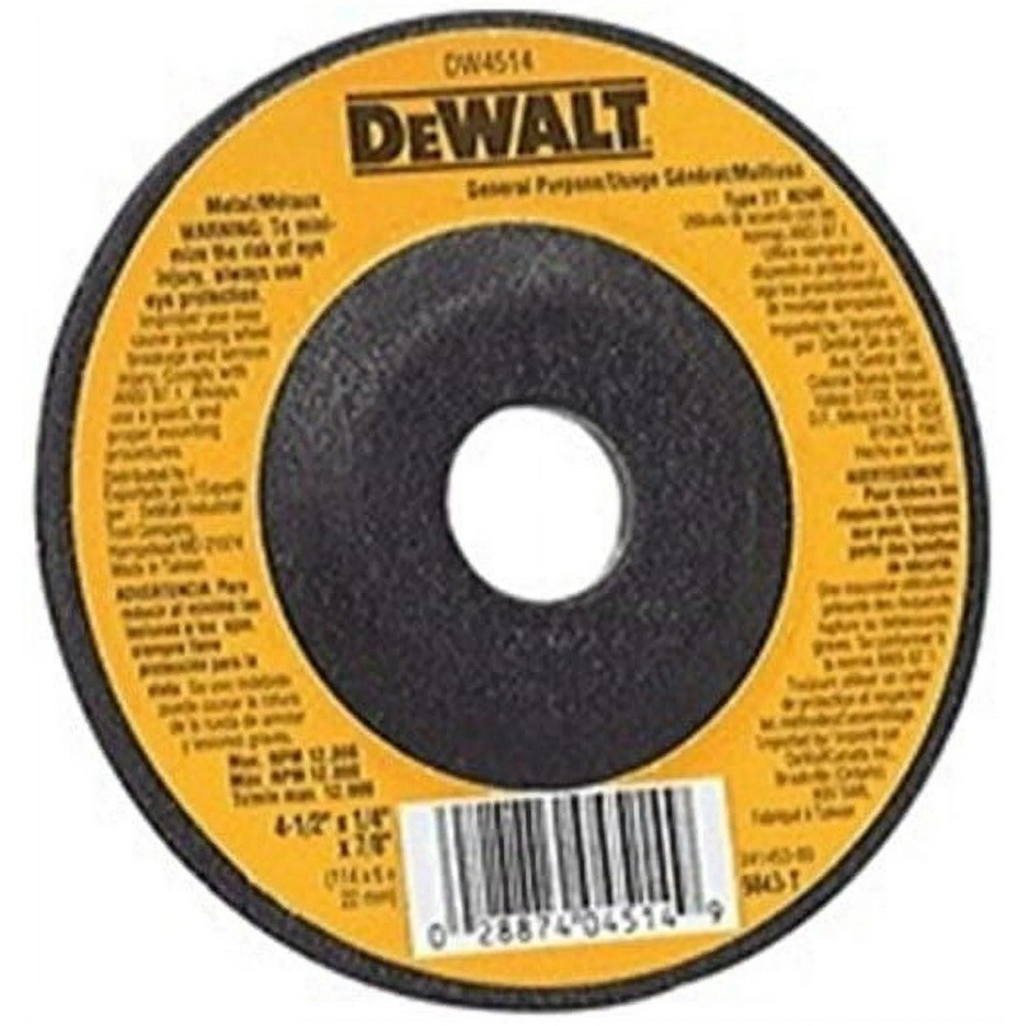 Dewalt-DW4523 High Performance Metal Grinding Wheel 4-1/2-in x 1/4-in