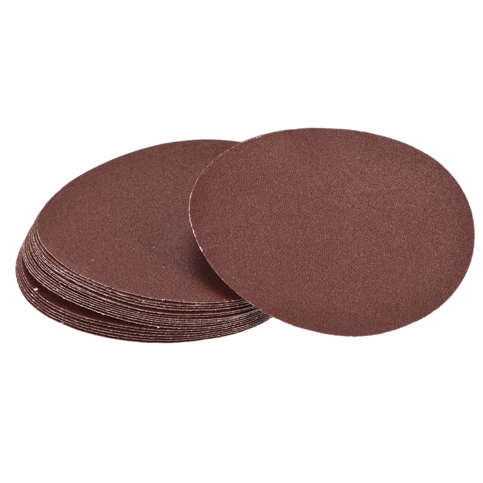 30pcs 5 Inch 120 Grit PSA Sanding Disc Aluminum Oxide Adhesive Back Sandpaper