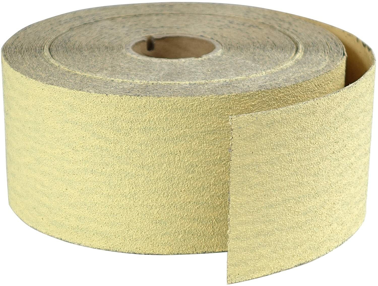 POWERTEC 320 Grit Gold 2-3/4″ Longboard by 25 Yards AO Sanding Paper (4RA1132)