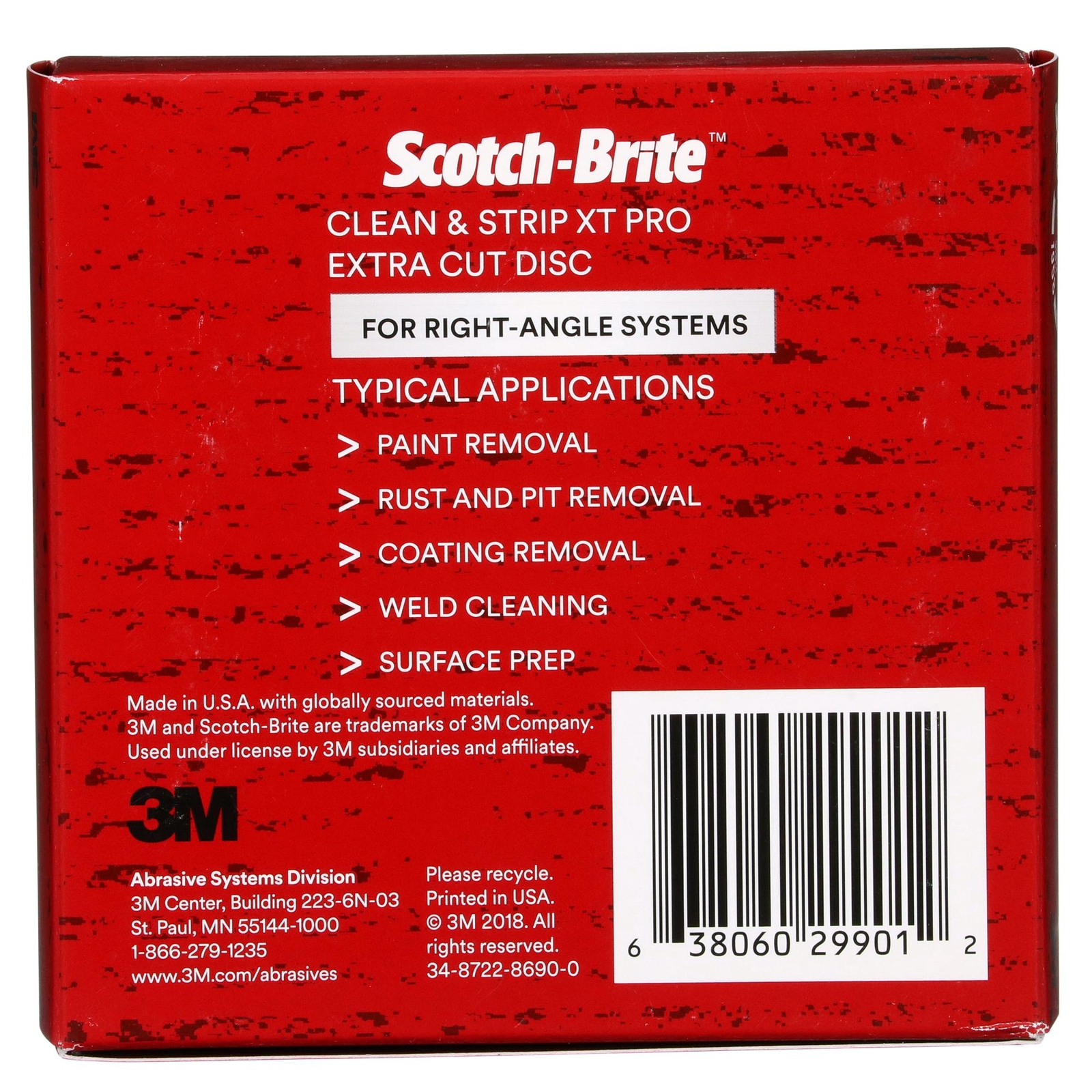 Scotch-Brite Clean and Strip XT Pro Extra Cut Disc, XC-DC, A/O ExtraCoarse