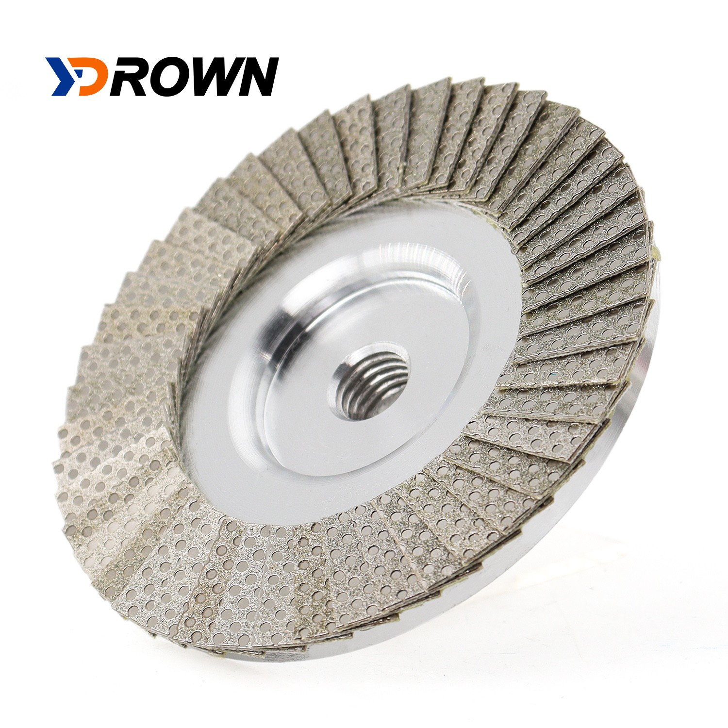 4″Diamond Flap Disc Cup Wheel Coarse with 5/8-11 or M14 Thread for Stone Sanding
