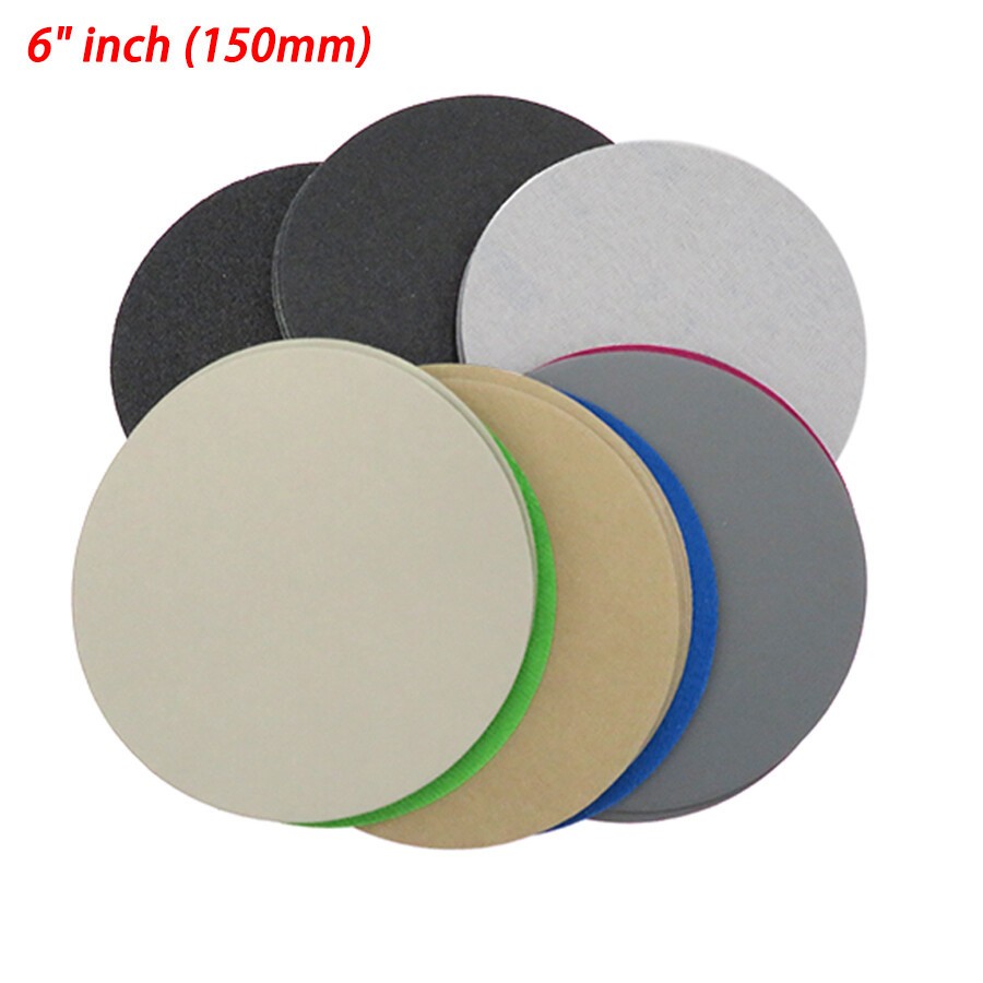 1″ – 7″ inch Flocking Sandpaper Hook & Loop Wet Dry Sanding Paper 60-10000 Grit