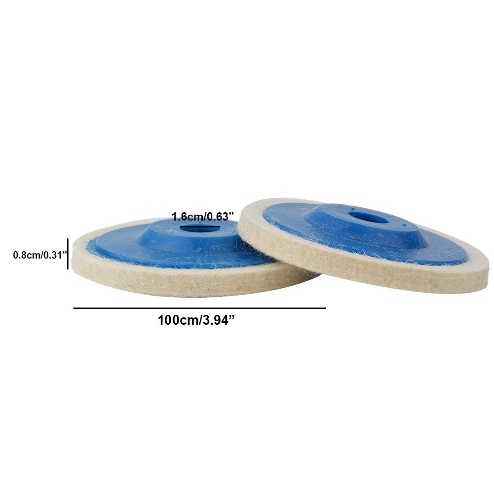 Safe Glass And Ceramic Polishing Polishing Wheel Metal Cleaning 12000 Rpm 16 Mm