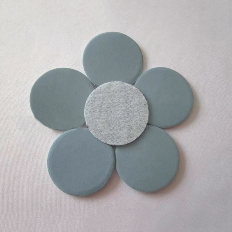 32mm Hook and Loop Sandpaper Sanding Discs Abrasive 150 / 2500 Grit Backed DIY