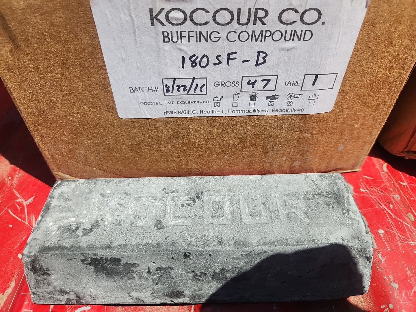 3 STICK 2# KOCOUR POLISHING BUFFING COMPOUND 180SF-B #13 C-87 SEE PHOTO DESC.