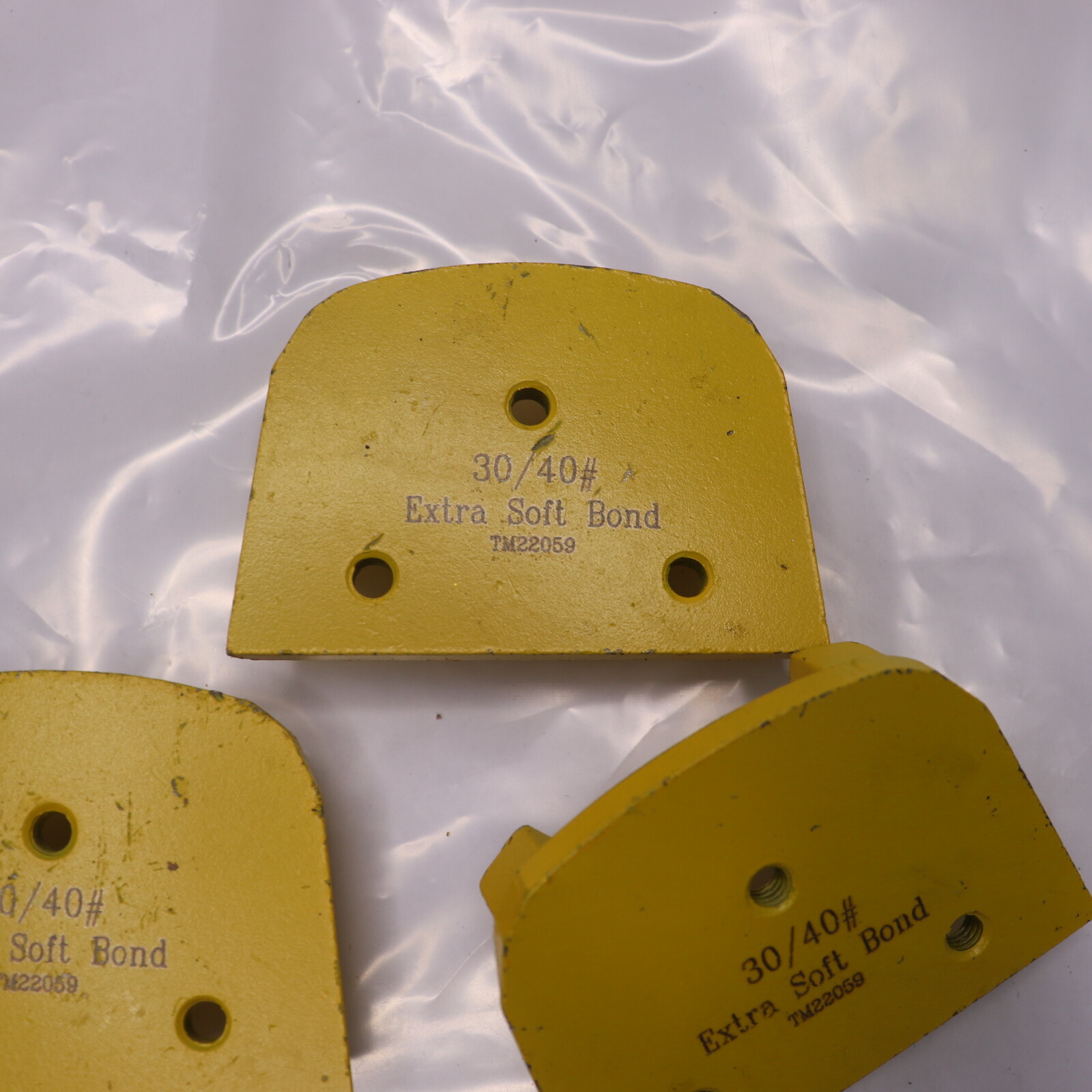 (3-Pk) Diamond Grinding Discs Set Extra Soft Bond 30/40 Grit TM22059