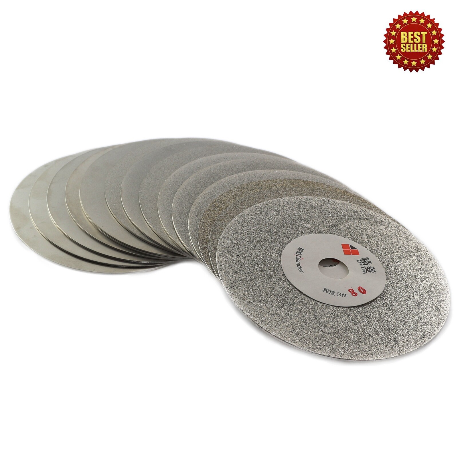 4″ inch 100 mm Grit 150 Diamond Grinding Disc Abrasive Wheels Flat Lap Disk