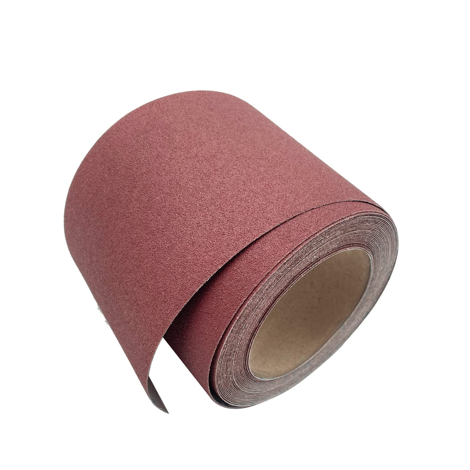 120 Grit Emery Cloth Roll, 4.5 Inch Wide 32.8 Ft Long (Equals 1/4 Sheet Sandp