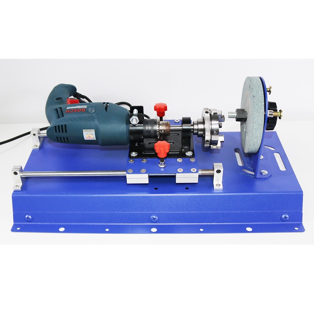 Metal tube processing machine polishing rust removal chamfering drawing deburrin