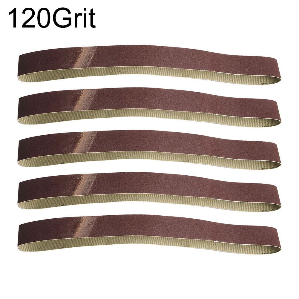 Sanding Belts 520x20mm Aluminum Oxide 5 Pack for Metallurgy and Machinery