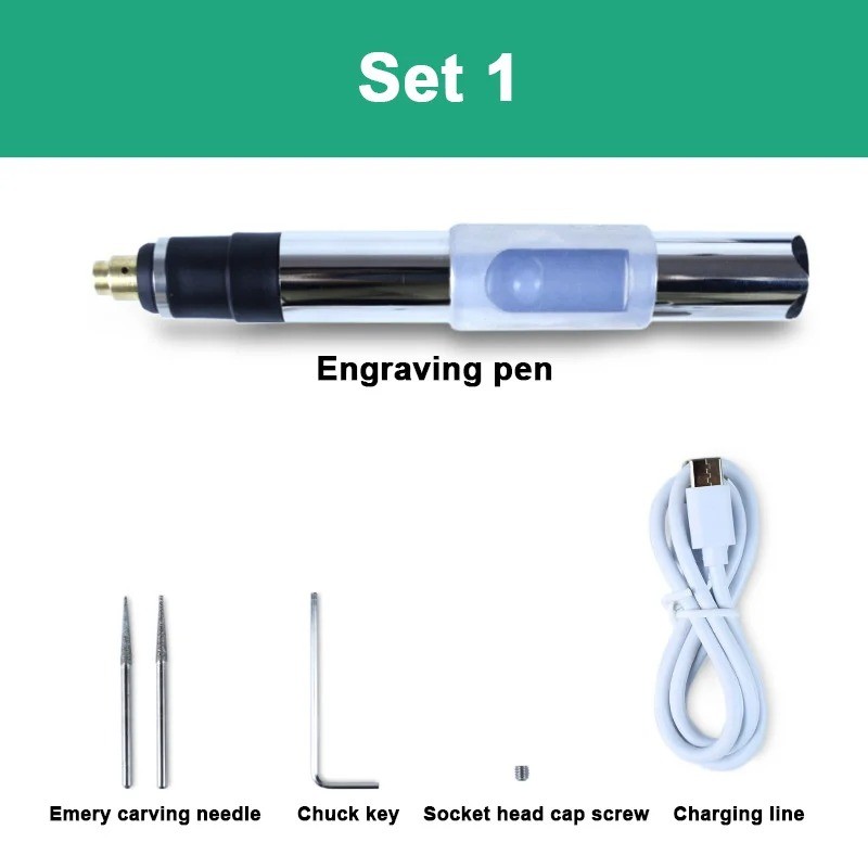 3.7V 25W Speed Regulating Mini USB Electric Mill Engraving Pen Polishing