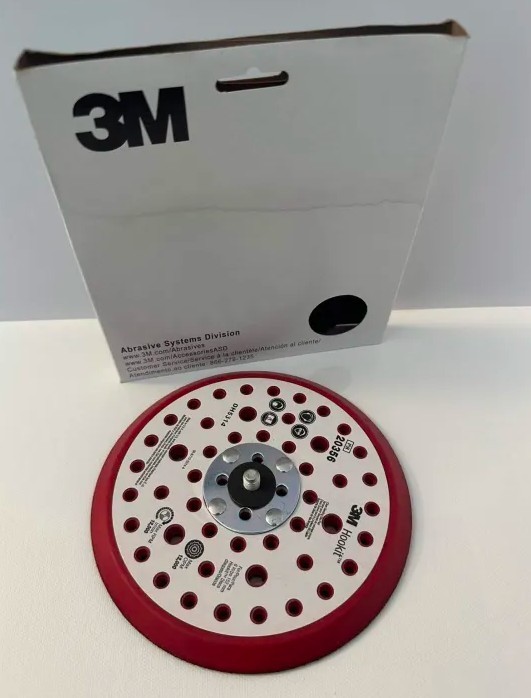 [6 IN] [20356] 3M HOOKIT CLEAN SANDING LOW PROFILE DISC PAD – 12000 RPM