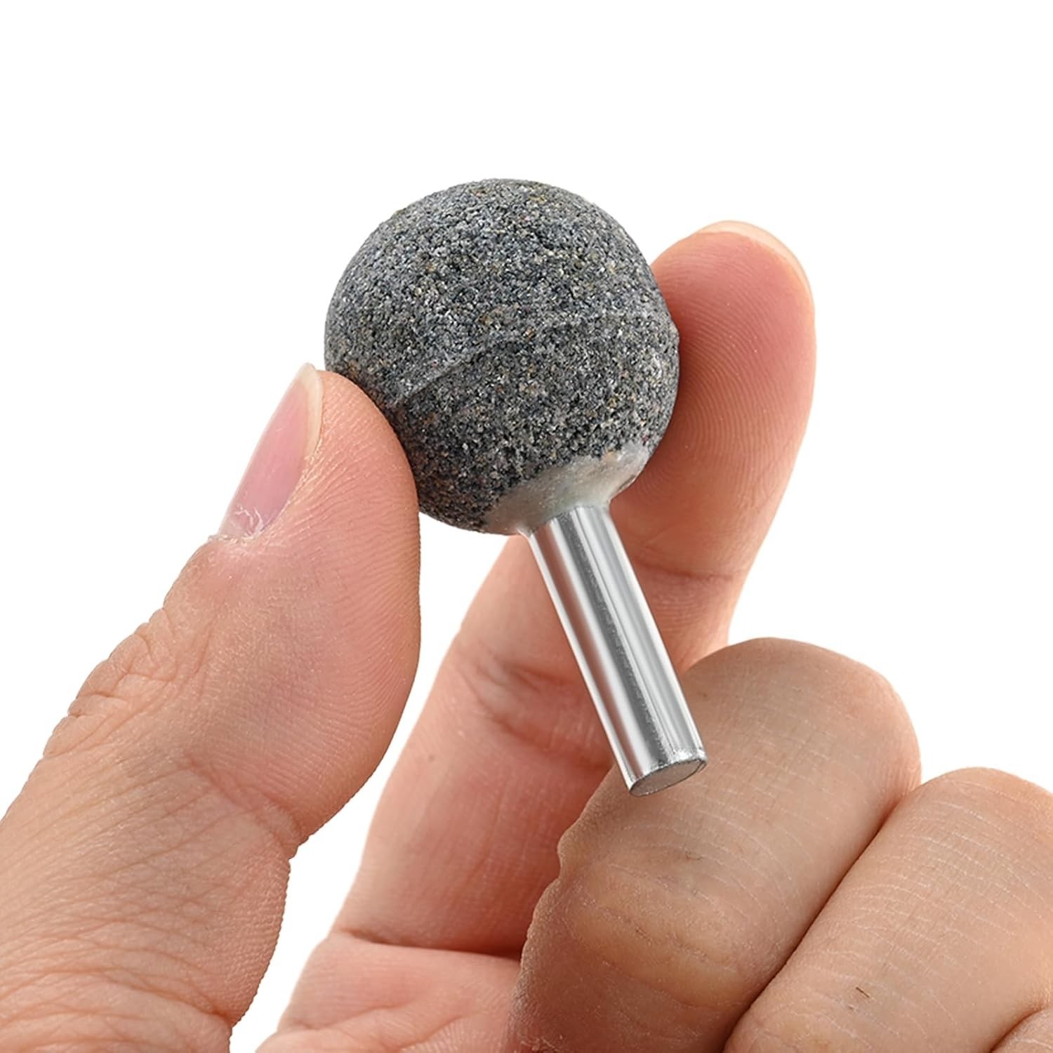 10 Pack Various Shapes Abrasive Grinding Stone Mounted Grinding Bits 1/4″ Shank