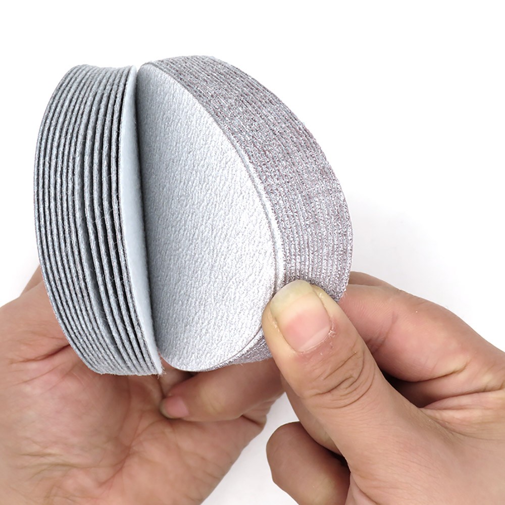 Dry Sanding Discs 1″ 2″ 3″ 4″ 5″ 6″ 7″ Inch 60-1200 Grit Flocked Disc Sandpaper