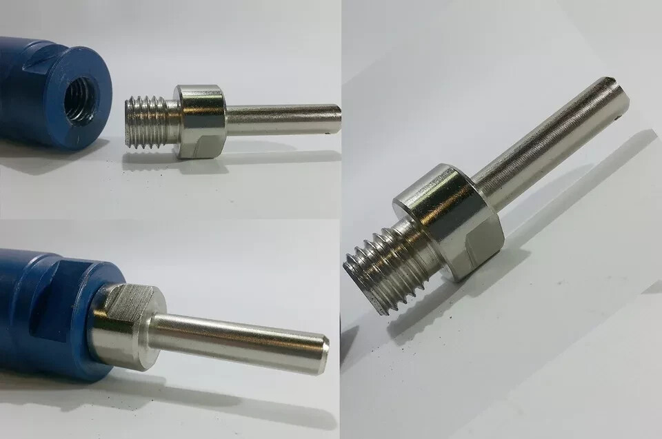 Core Bit Adapter 5/8″-11 Thread Male 3/8″ Shank Diamond Power Electric Drill