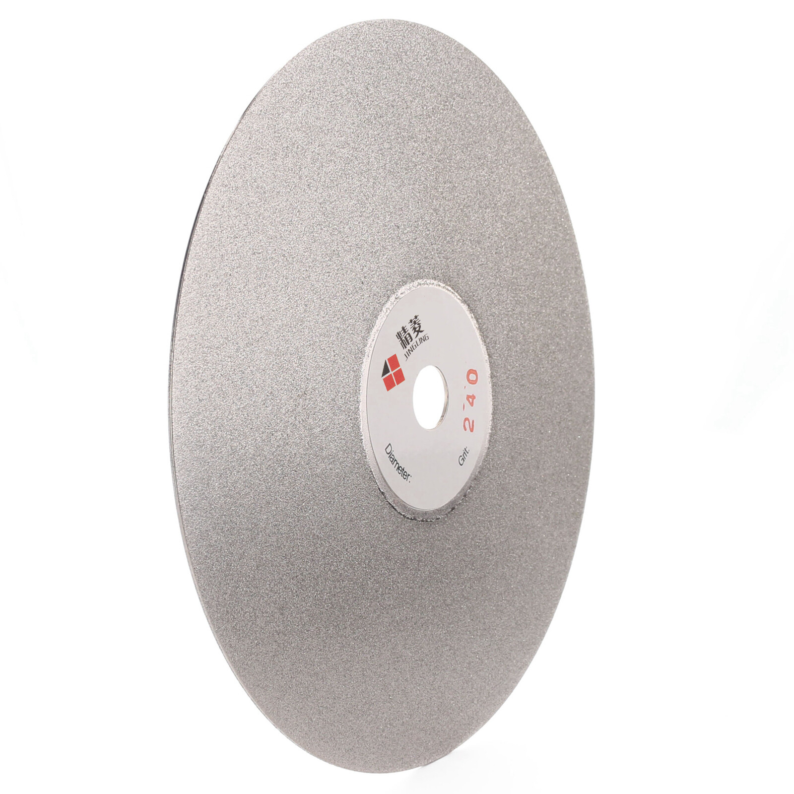 6 inch Lapidary Diamond Grinding Disc Grit 240 Coated Flat Lap Disk 1/2” Arbor