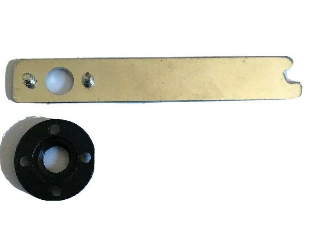 Replacement Grinder Wrench and Clamp Nut 2 pcs Set ( For 5/8″-11 Angle Grinders)