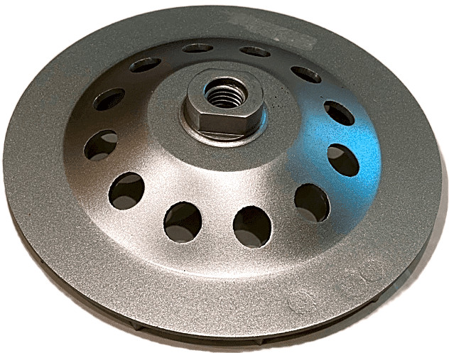 7″ Diamond Turbo Cup Wheel Discs Grinding Concrete Masonry Stone 5/8″-11 Thread