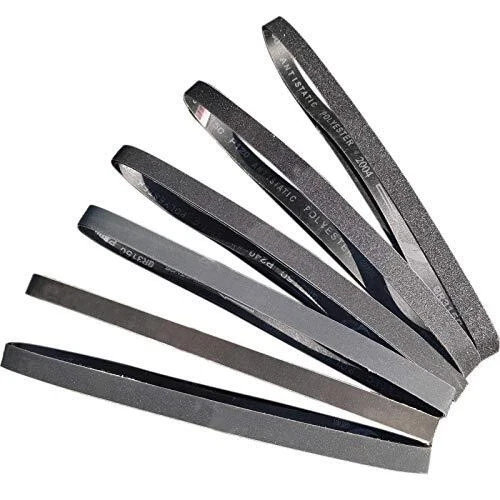 18 PCS 1 x 42 Inch Premium Silicon Carbide Sanding Belts Assortment- 3 Pcs Ea…