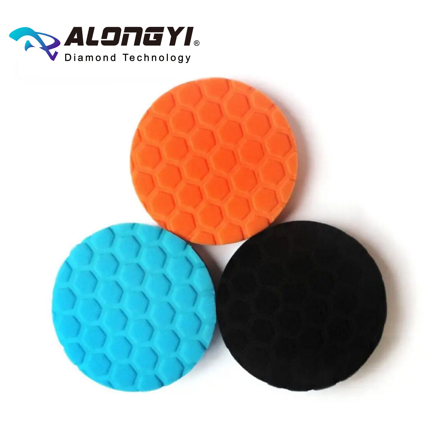 6″/ 7″3pcs Car Foam Sponge Polishing Pads150/180mm Buffing Waxing Cleaning Disc