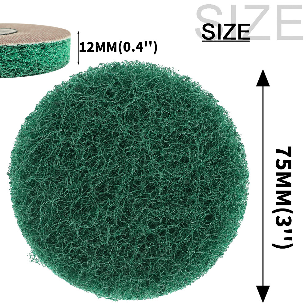 75mm 3 inch R-type Roll Lock Quick Change Discs Die Grinder Mini Sanding Pads