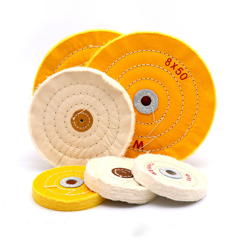 Buffing Wheel Metal Cleaning Polishing 50mm 75mm 100mm 125mm 150mm 180mm 200mm