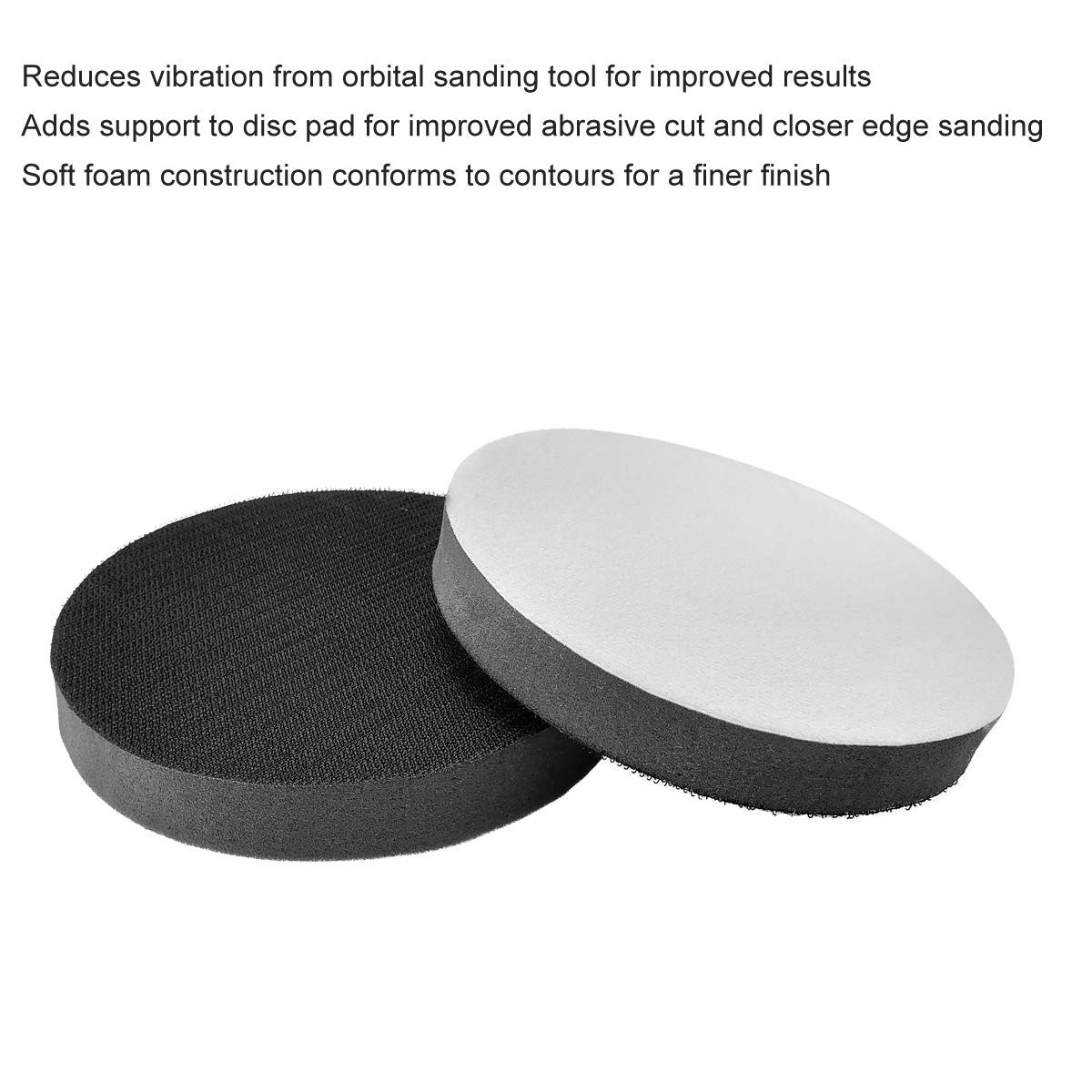 6 Inch Thickness 22 Mm Soft Density Interface Pad 6 Hook And Loop Sander P