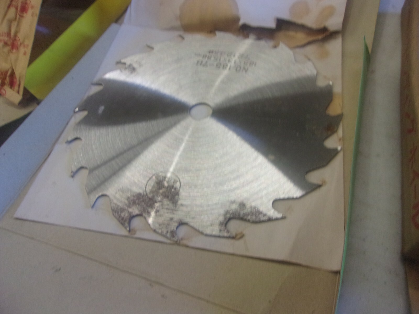 Genuine MAKITA SAW BLADE PART 7212459 NO. 1 85-7B SIZE 185X1.3X15.88
