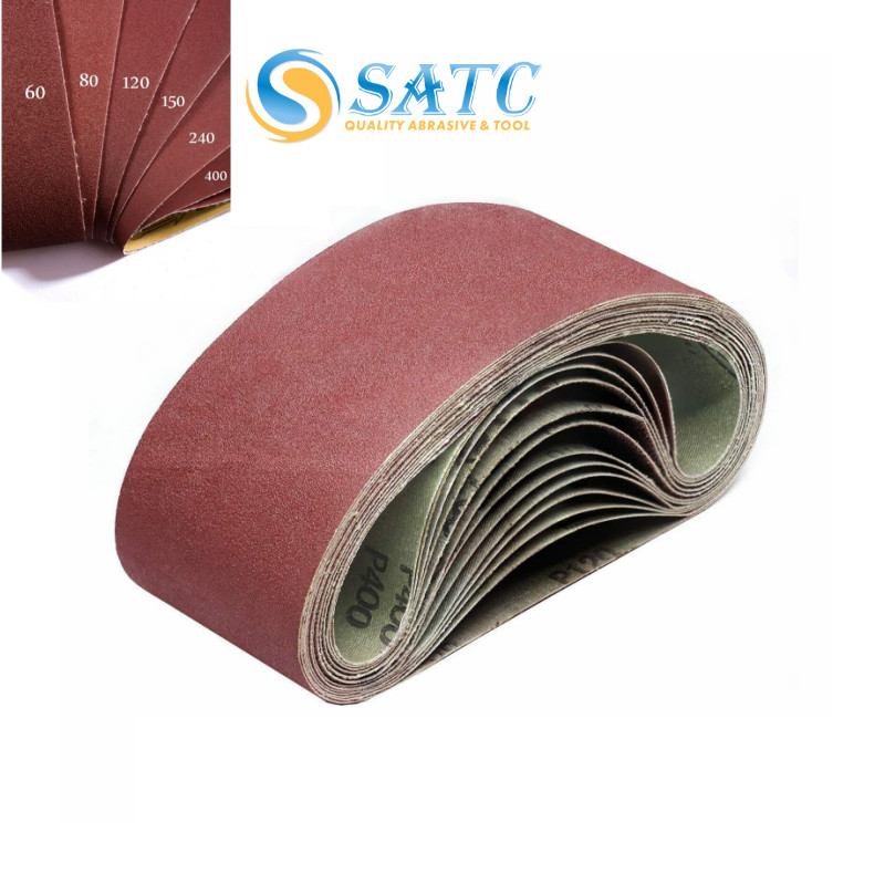 12PCS 4x 36″ Sanding Belts 60 80 120 150 240 400 Grit Belt Sander Sandpaper