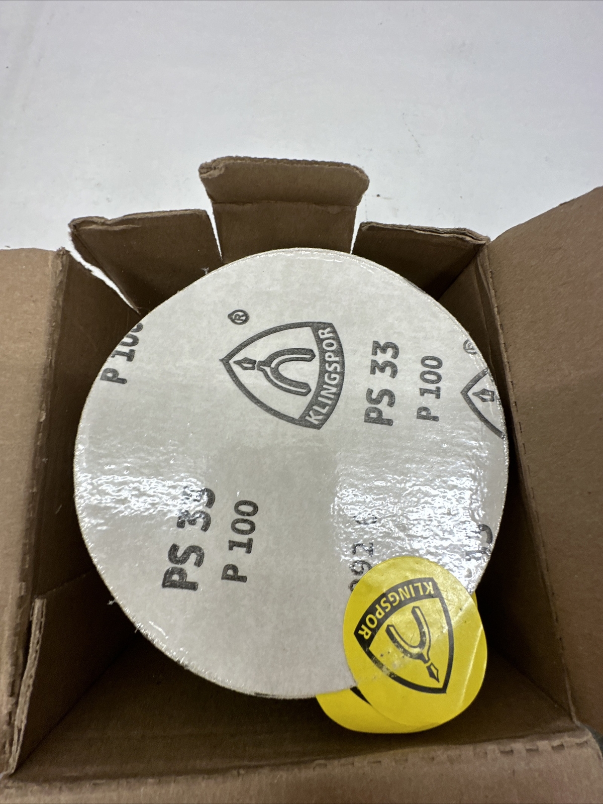 Klingspor 5” 0330100C-12700T Qty 100