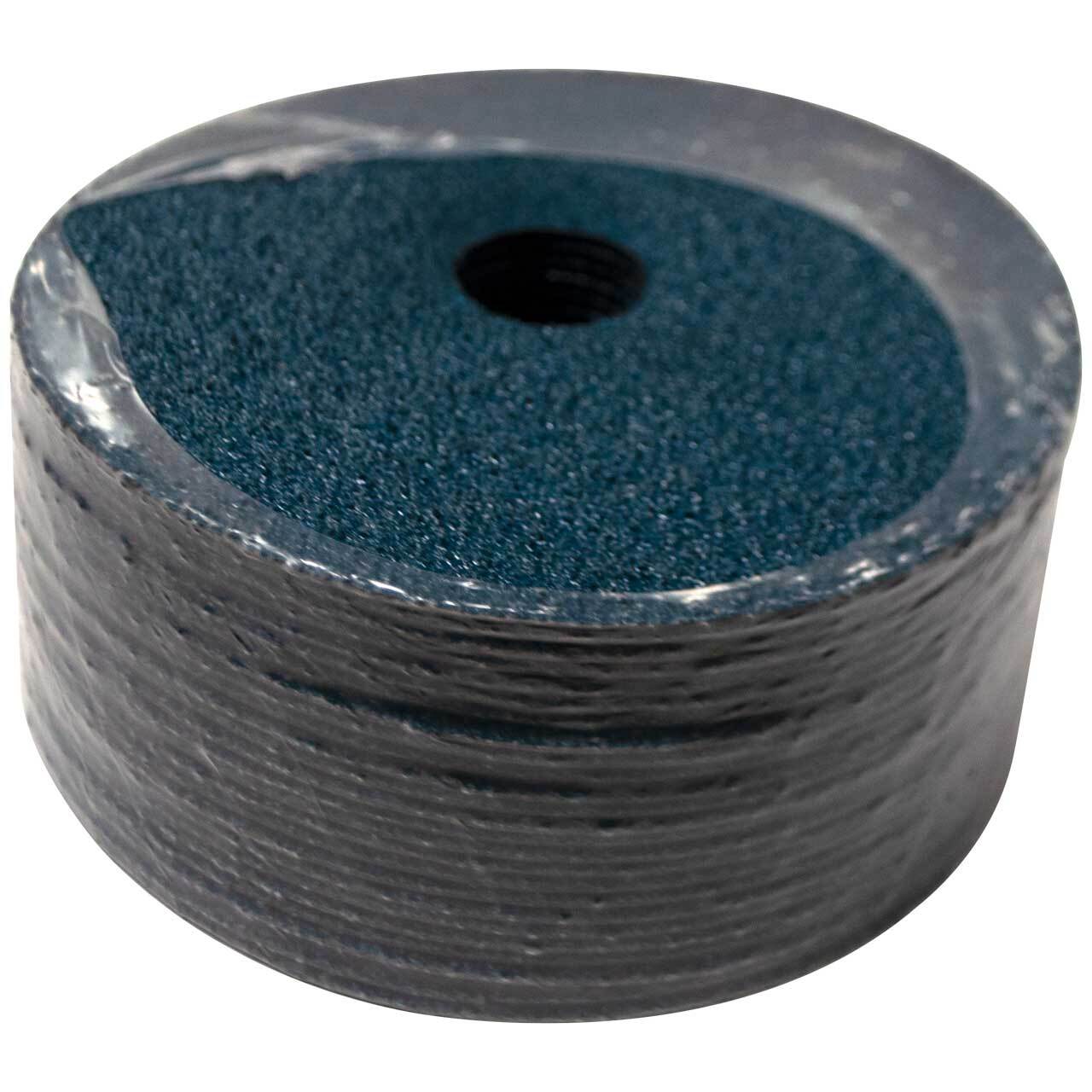 United Abrasives 59536 5×7/8 Blue Line Zirconium Grinding Discs 36 Grit 25 pack
