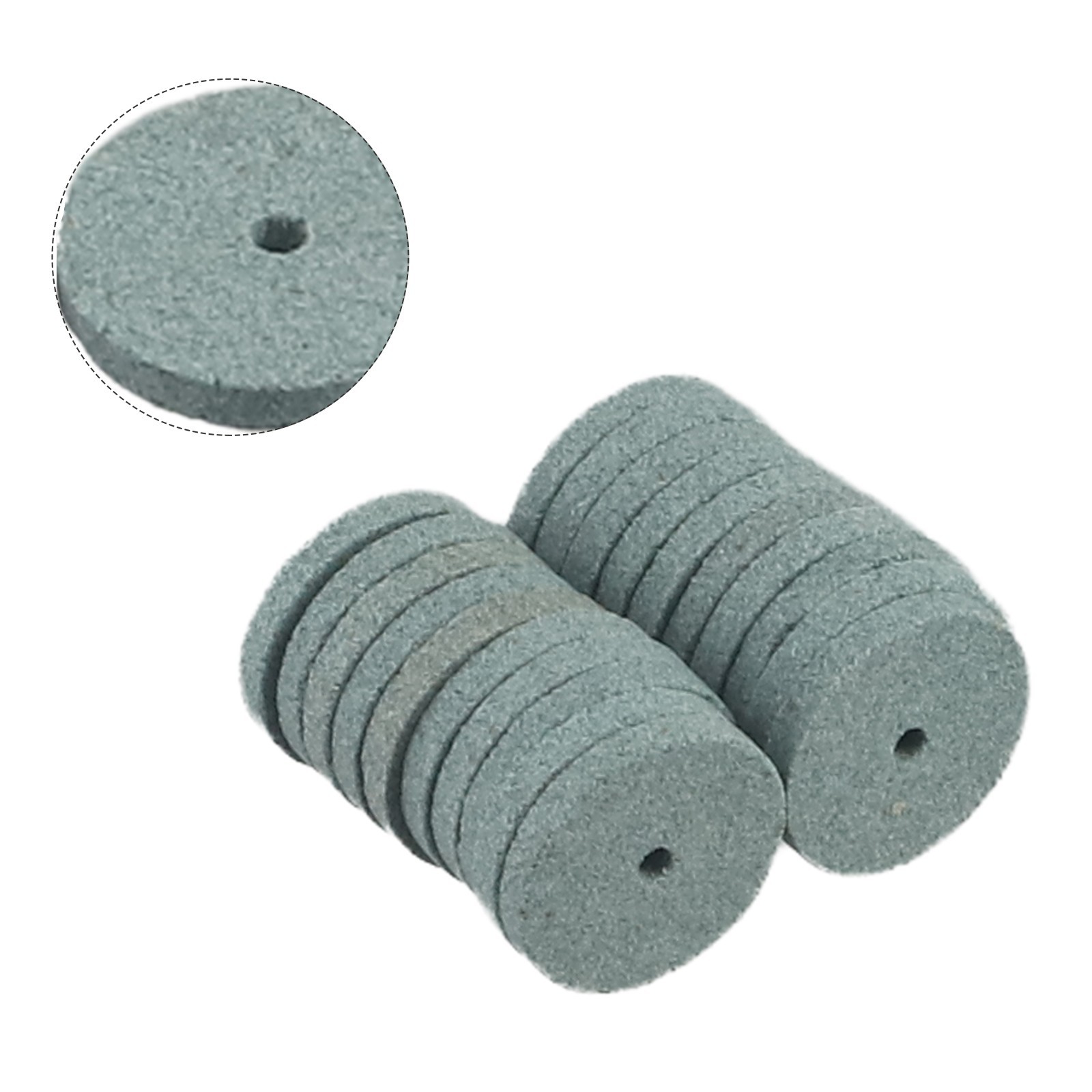20Pcs 20mm Mini-Drill Grinding Wheel Buffing Wheel Polishing Pad Abrasive Disc
