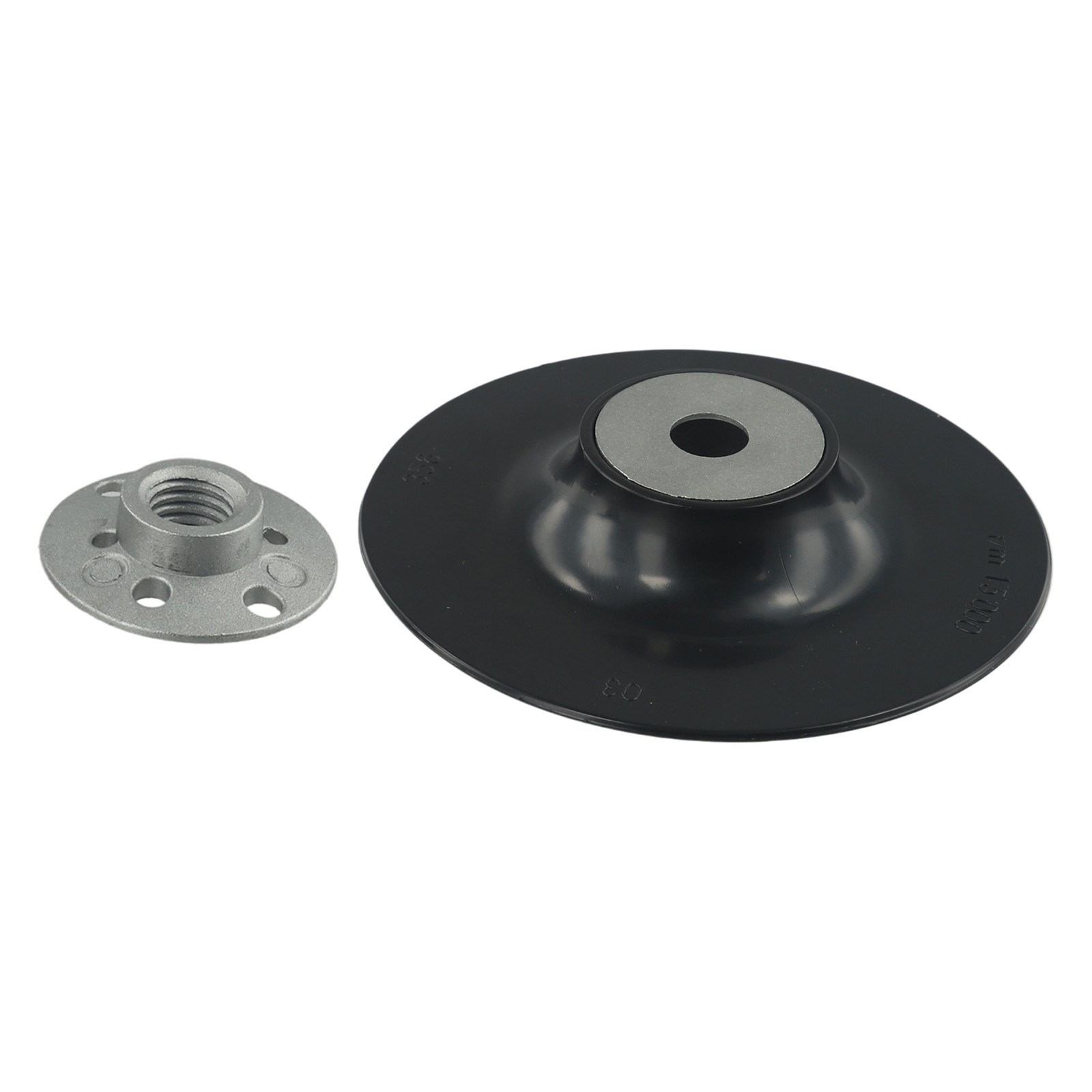 5ich 125mm Backing Pad Fibre Disc For M14 Thread with Lock Nut for Angle Grinder
