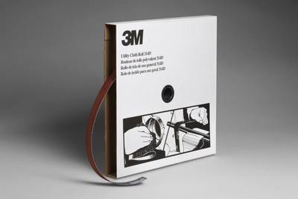 3M Utility Cloth Roll 314D, P50 X-weight, 1 in x 50 yd