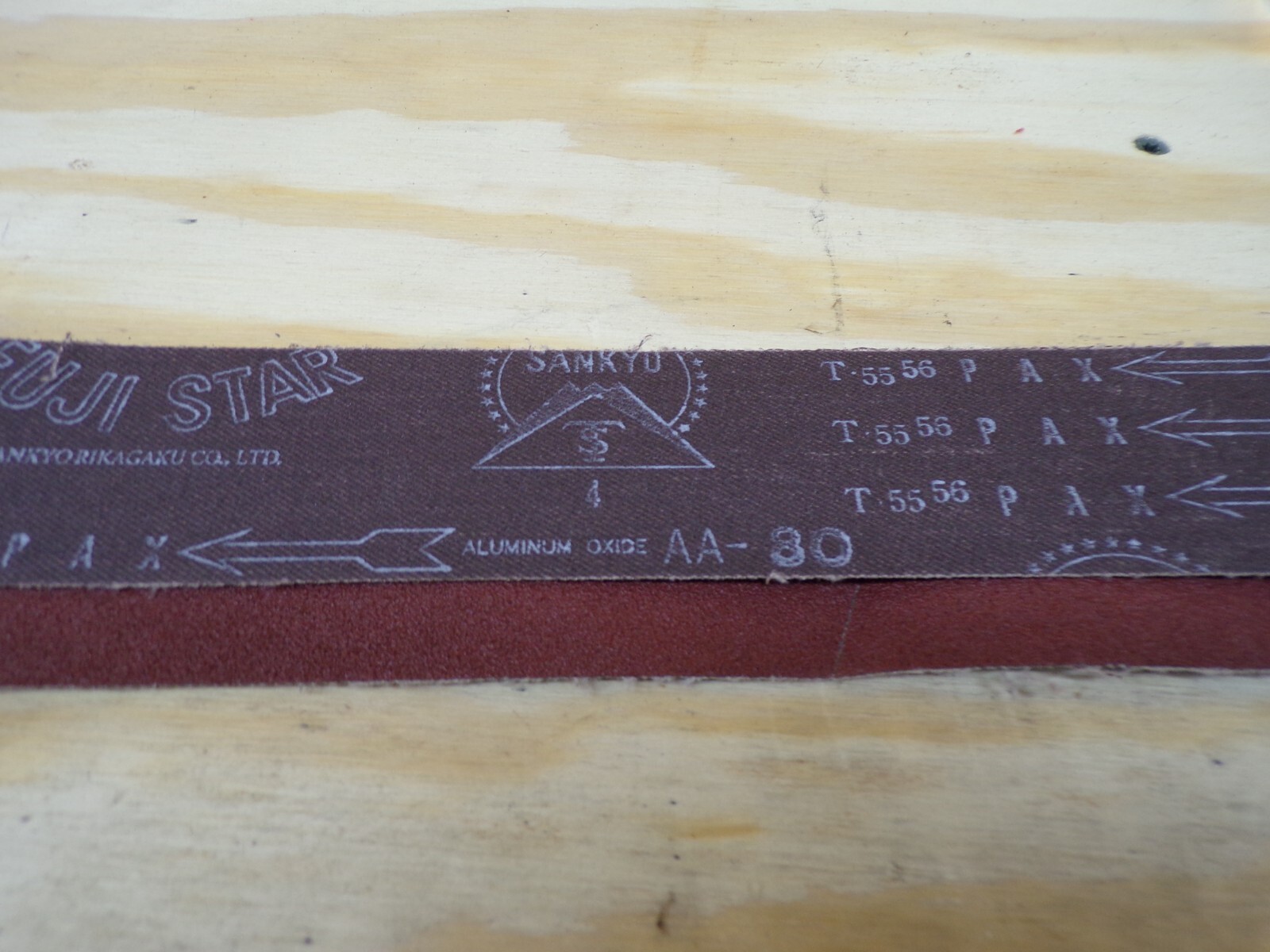 Sanding Belts, 2″ x 118″, Aluminum oxide, 80 Grit, 5 Count