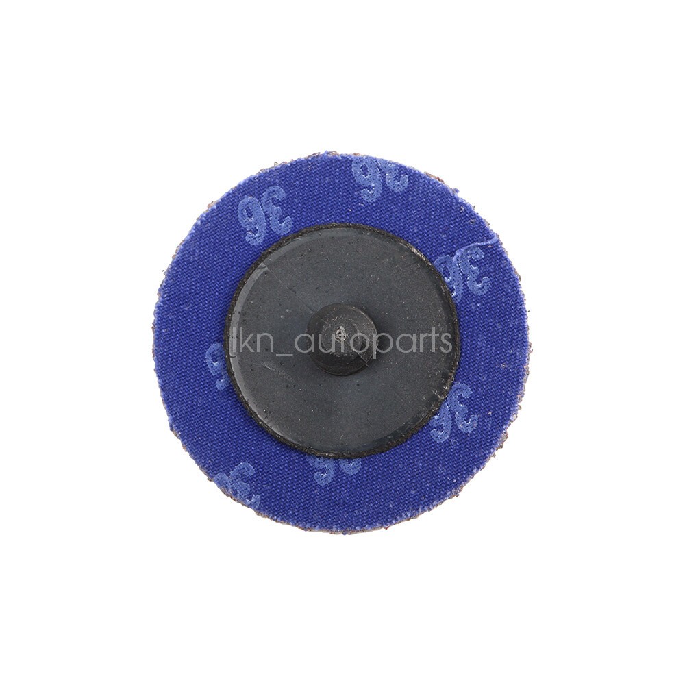 50PC 2 inch 36 Grit Aluminum Oxide Roll Lock Die Grinder Sanding Grinding Disc